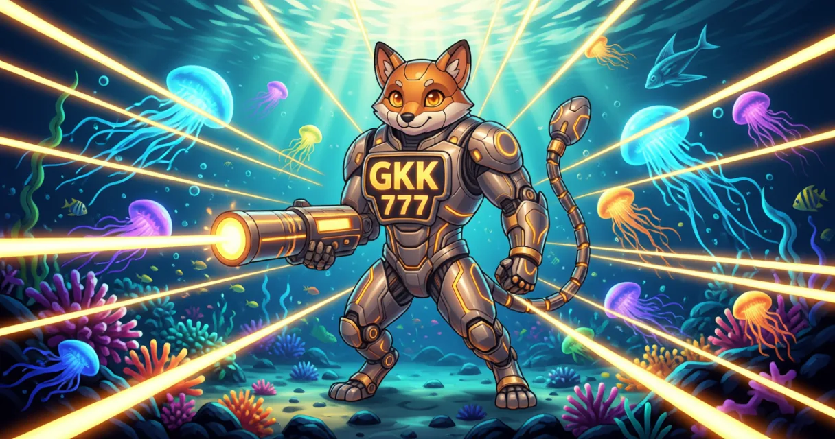 Fish table game background showcasing virtual turrets and colorful marine graphics
